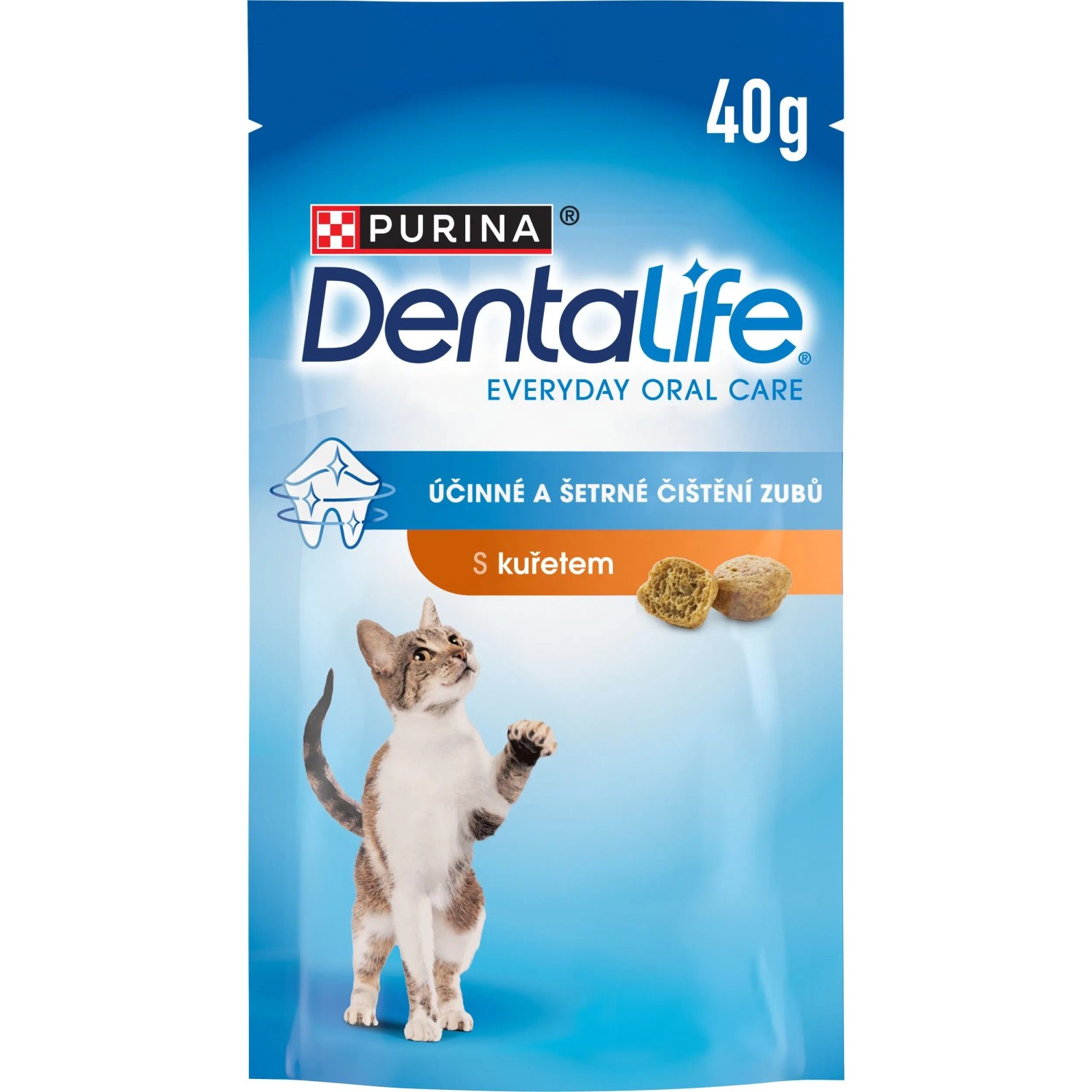 Dentalife Pamlsky pro kočky kuře 40 g