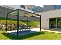 Ximax Hliníková pergola Verona, tmavě šedá, 250 x 300 x 300 cm Ximax Hliníková pergola Verona, tmavě šedá, 250 x 300 x 300 cm