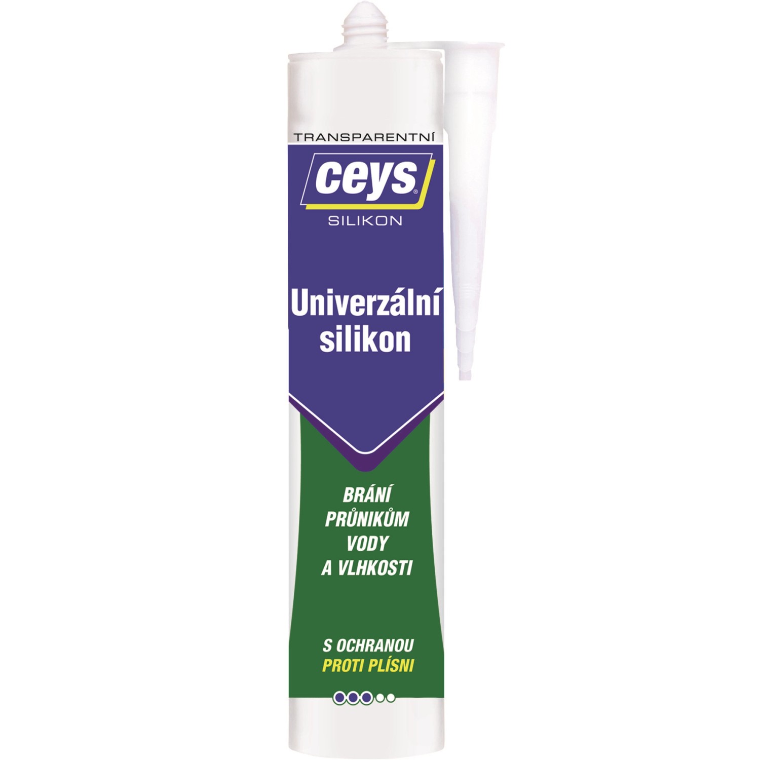 Silikon univerzální Ceys transparentní 280 ml
