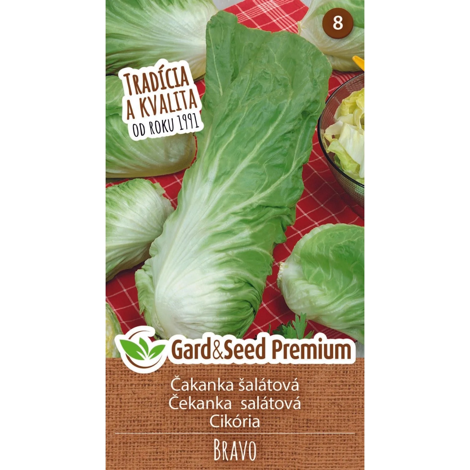 GardenSeed Premium Semínka Čekanka salátová Bravo