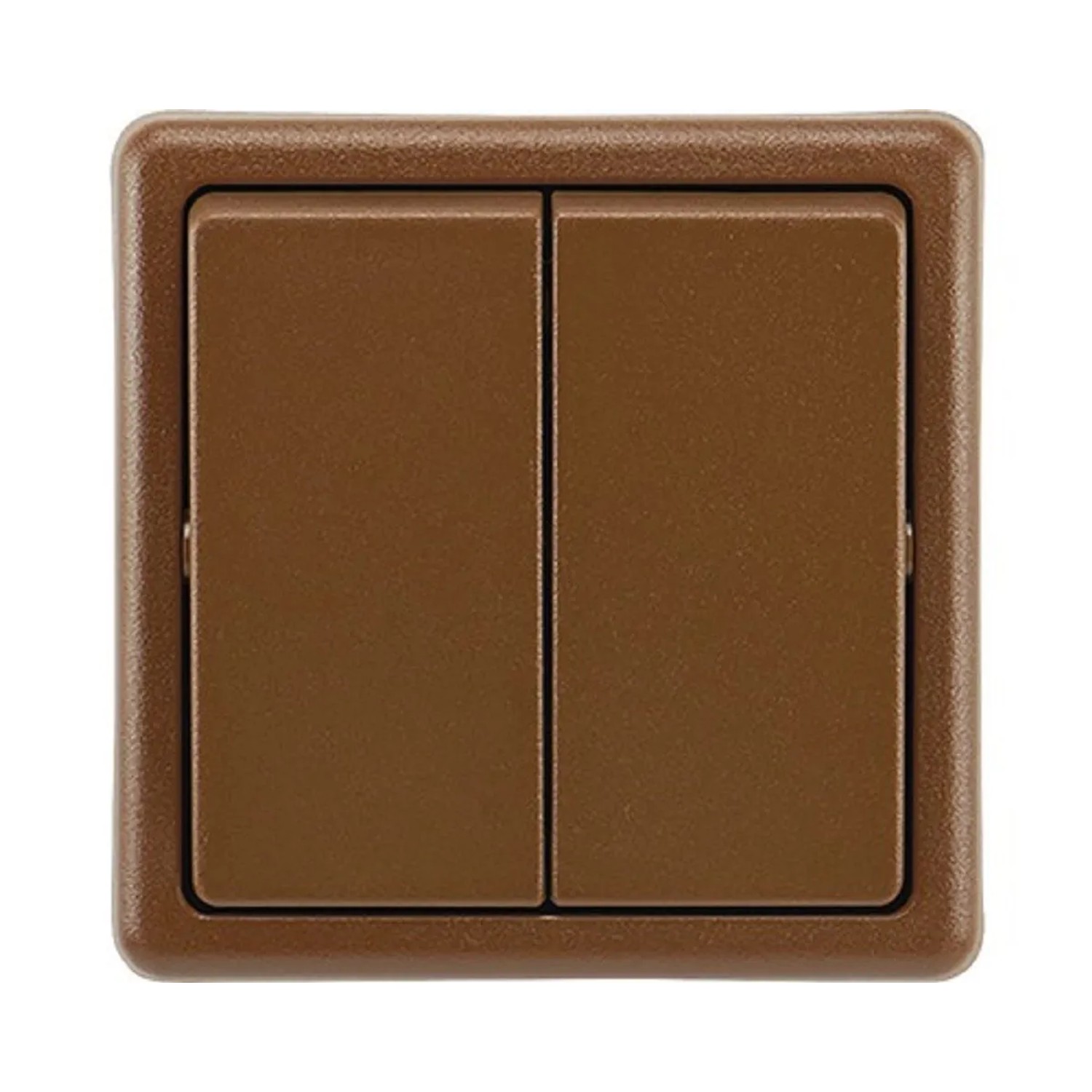 ABB Vypínač Classic č. 5 sériový, hnedý 81 x 81 x 30 cm