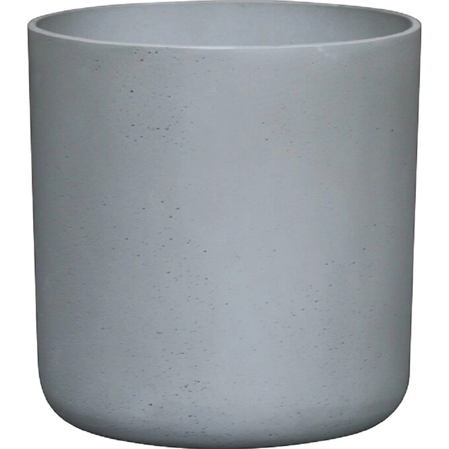 Obal na květináč světle šedý 15 cm