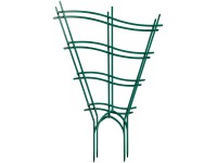 OBI Mřížka na květiny zvlněná 47 cm zelená, 2 ks