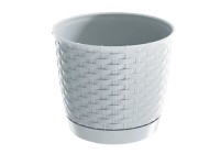 Prosperplast Květináč Ratolla Round 14,5 cm, bílý