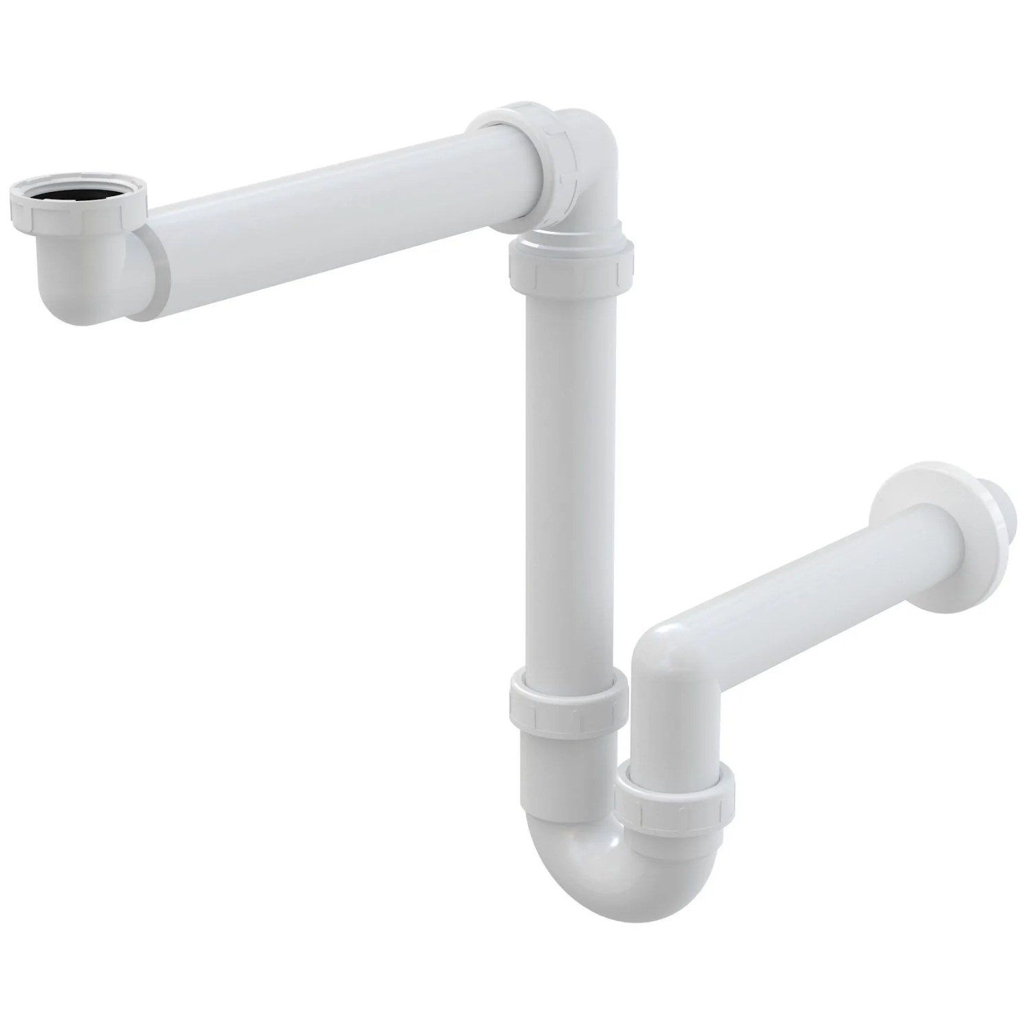 Alca Sifon umyvadlový A434 prost. úsporný s převlečnou maticí 5/4", DN 40