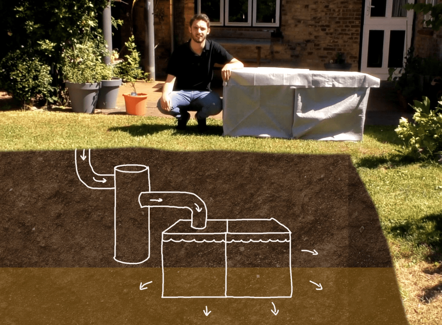 ACO Samovsakovací box včetně filtrační vliesové vložky 205 l nakoupit u OBI