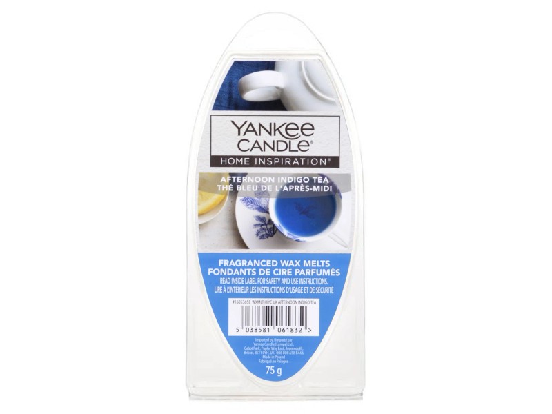Yankee Candle Home Inspiration Vosk Afternoon Indigo Tea, 16 x 7,5 cm