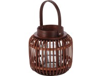Koopman Bambusová lucerna 17 x 20 x 16,5 cm Koopman Bambusová lucerna 17 x 20 x 16,5 cm