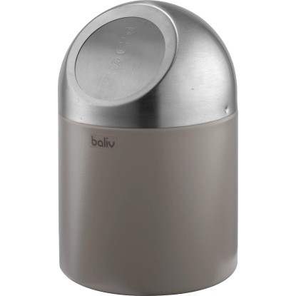 baliv Kosmetický odpadkový koš 1,25 l šedohnědý