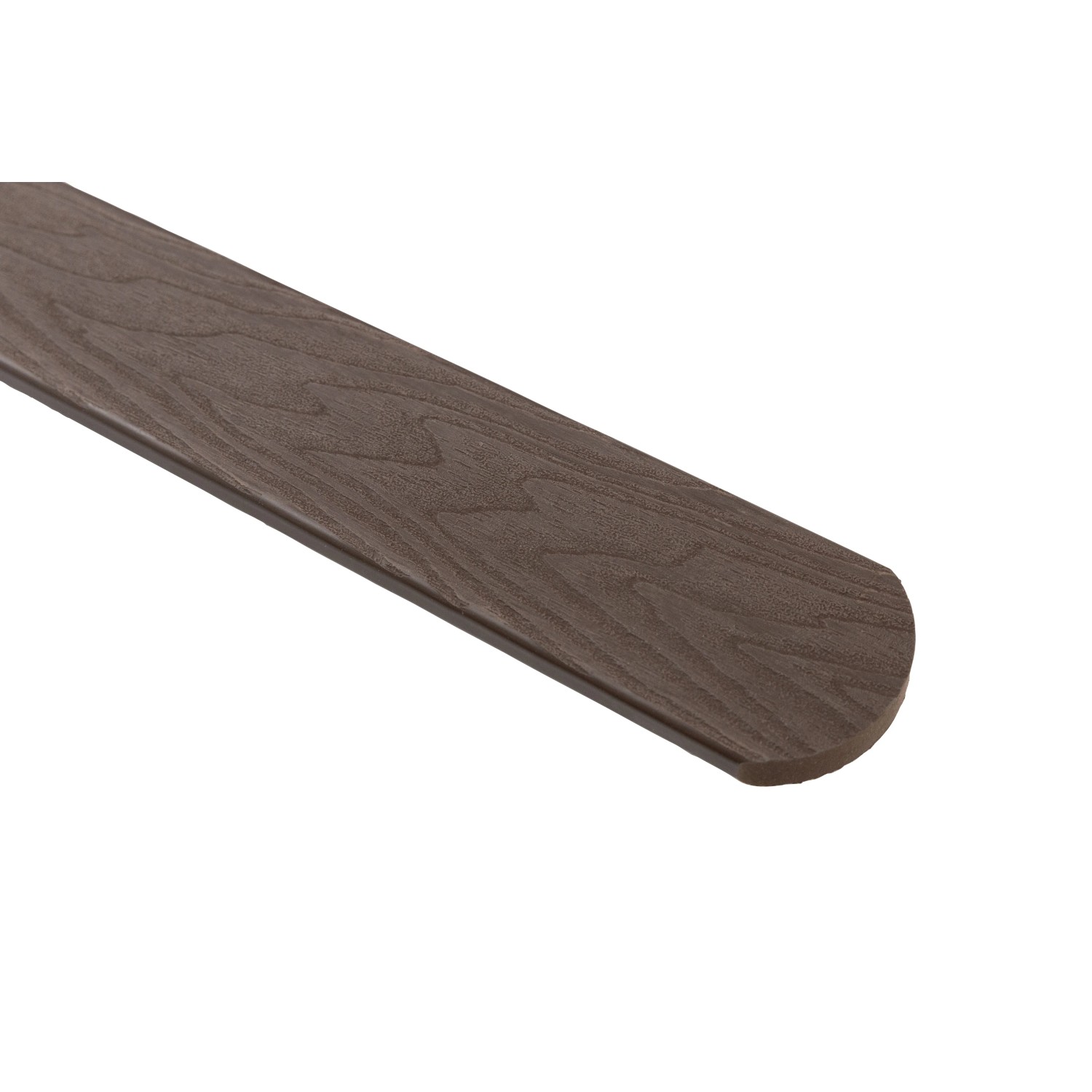 COVERNIT WPC plotové prkno se zaoblenou hranou, oak brown, 71 x 11 x 1800 mm