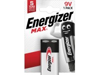 Energizer MAX Alkalická baterie Block E, 9 V, 1 ks Energizer MAX Alkalická baterie Block E, 9 V, 1 ks