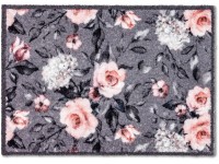 Astra Vstupní čisticí rohož Pure & Soft květiny šedo-růžová 50 x 70 cm Astra Vstupní čisticí rohož Pure & Soft květiny šedo-růžová 50 x 70 cm