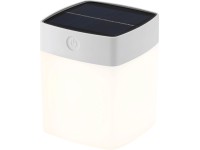 Solární stolní lampa kvádr bílý