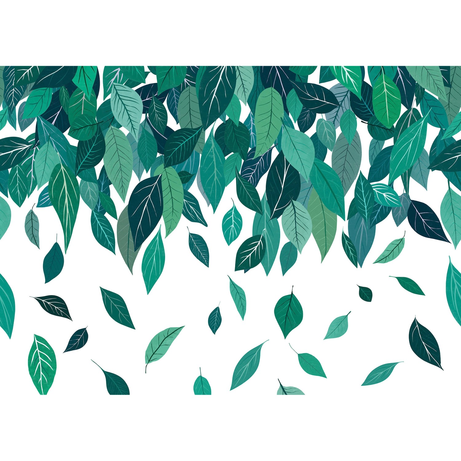 Komar Vliesová fototapeta Blätterchaos 350 x 250 cm