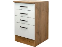 Flex-Well Kuchyňská skříňka Vintea spodní, zásuvky, 50 x 85 x 57,1 cm