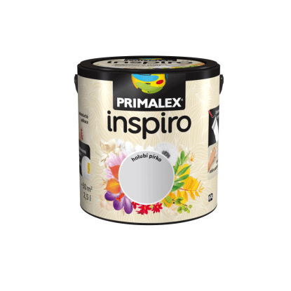 PRIMALEX Barevný vnitřní malířský nátěr Inspiro holubí pírko 2,5 l