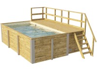 Weka Nadzemní bazén 595 mozaikový pískový, 500 x 315 x 203 cm Weka Nadzemní bazén 595 mozaikový pískový, 500 x 315 x 203 cm