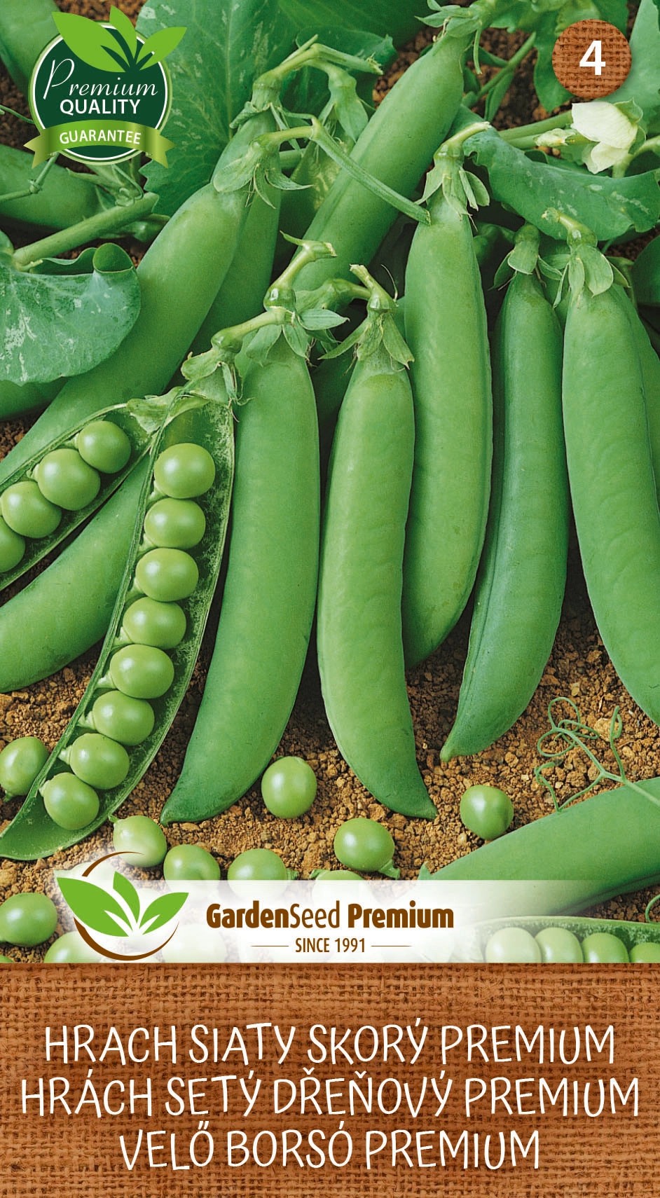 GardenSeed Premium Semínka Hrách setý dřeňový PREMIUM nakoupit u OBI
