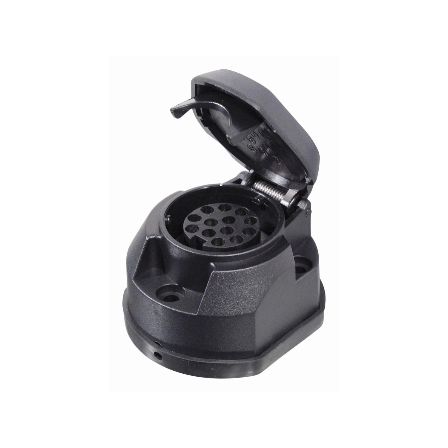 COMPASS Zásuvka tažného zařízení 13 pólů s těsněním