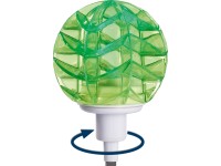 OBI LED solární svítidlo s trnem Termoli s zeleným dekoračním prvkem