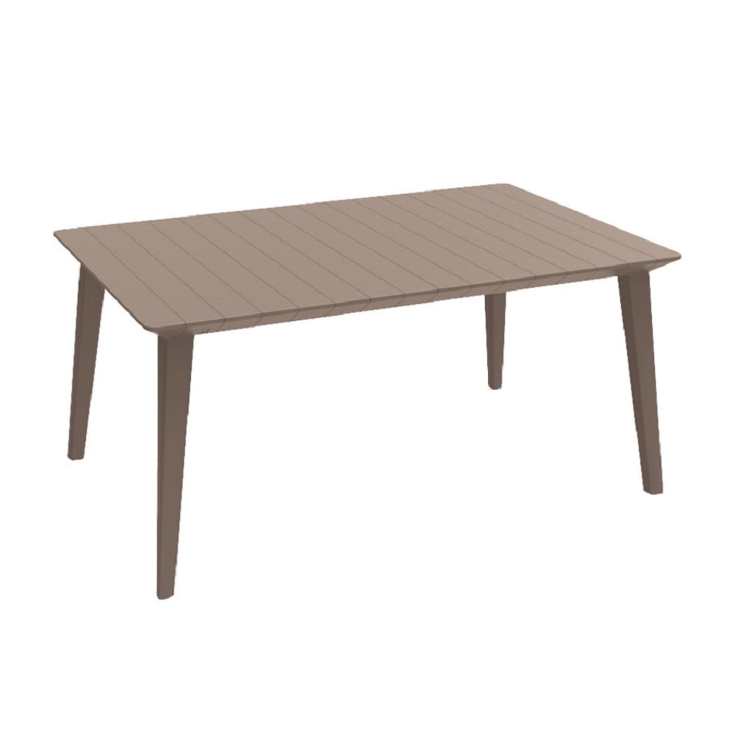 Keter Zahradní stůl Lima 160, cappuccino, 157 x 98 x 74 cm