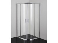 Sanotechnik Čtvrtkruhový sprchový kout Q-LINE chrom 89-90 x 89-90 x 190 cm