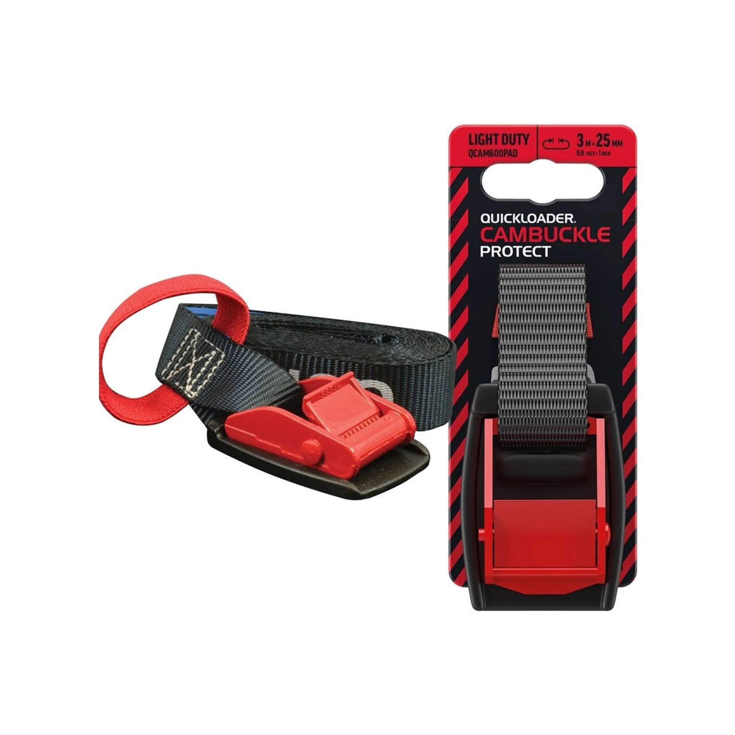 Quickloader Popruh se sponou Cambuckle Protect 600 kg, 3 m x 25 mm