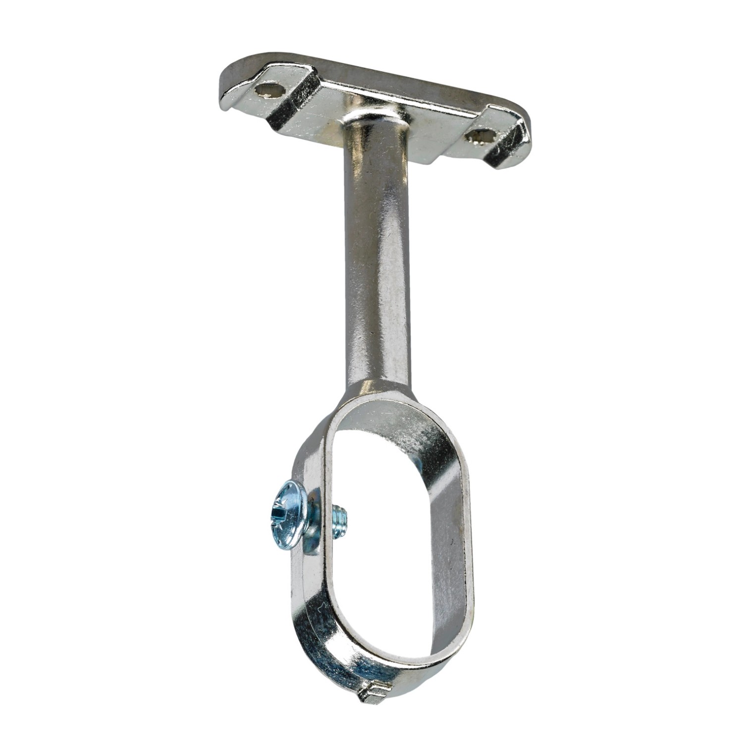 Hettich Střední držák pro oválné šatní tyče 15/30 mm, nikl