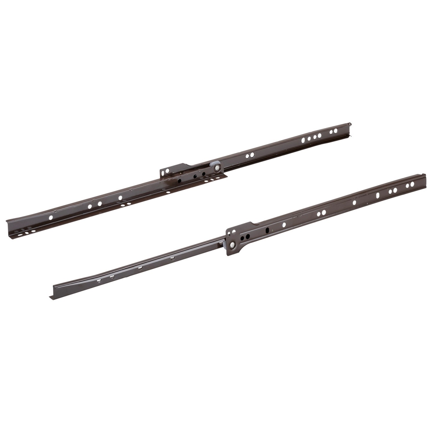 Hettich Částečný rolničkový výsuv FR 302, 15 kg, hnědá, 350 mm