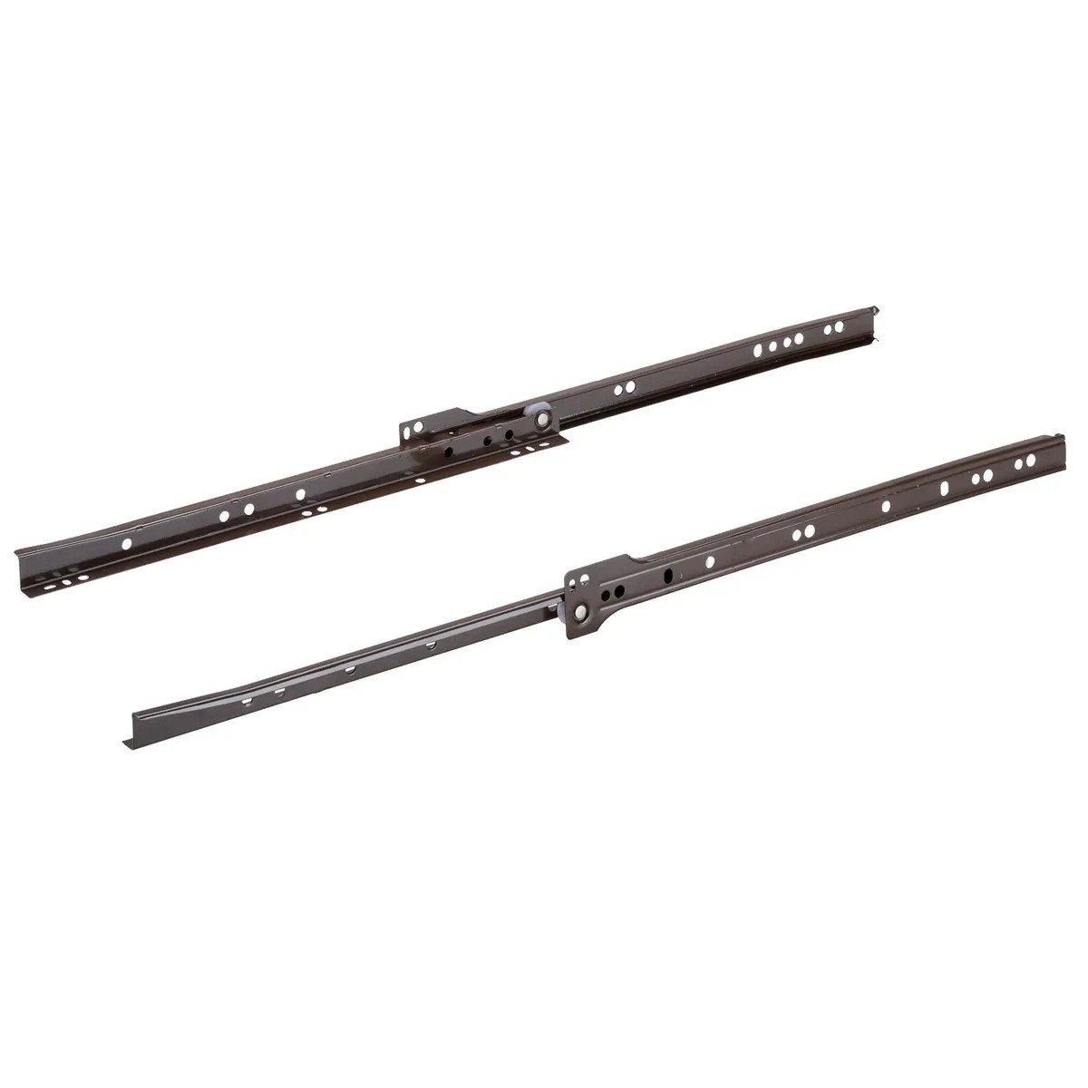 Hettich 504 FR 302-Guías Para Montaje En Superficie (500 Mm, 1 Par), Blanco