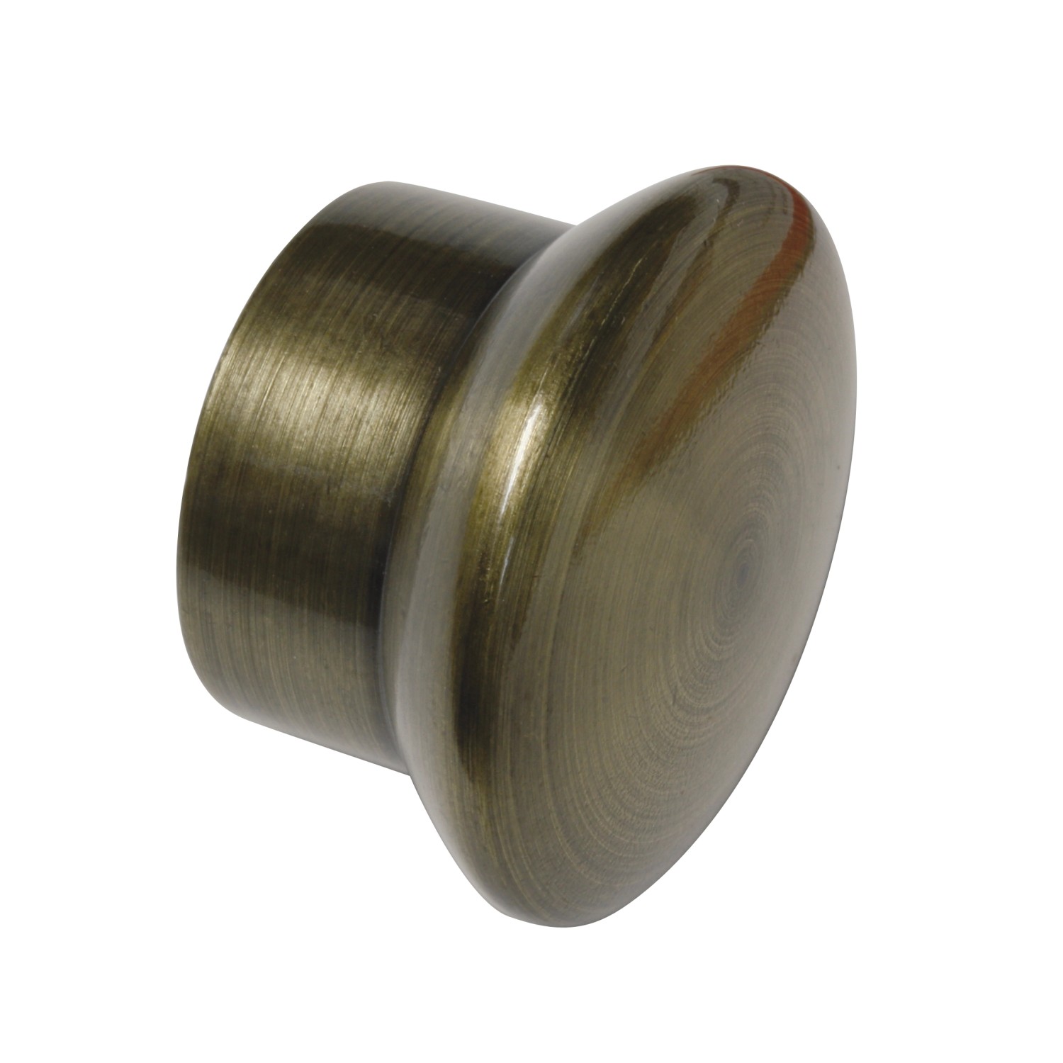 Gardinia Koncovka Europa mosaz antik