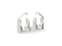 Příchytka dvojitá pro měděnné trubky 15 mm