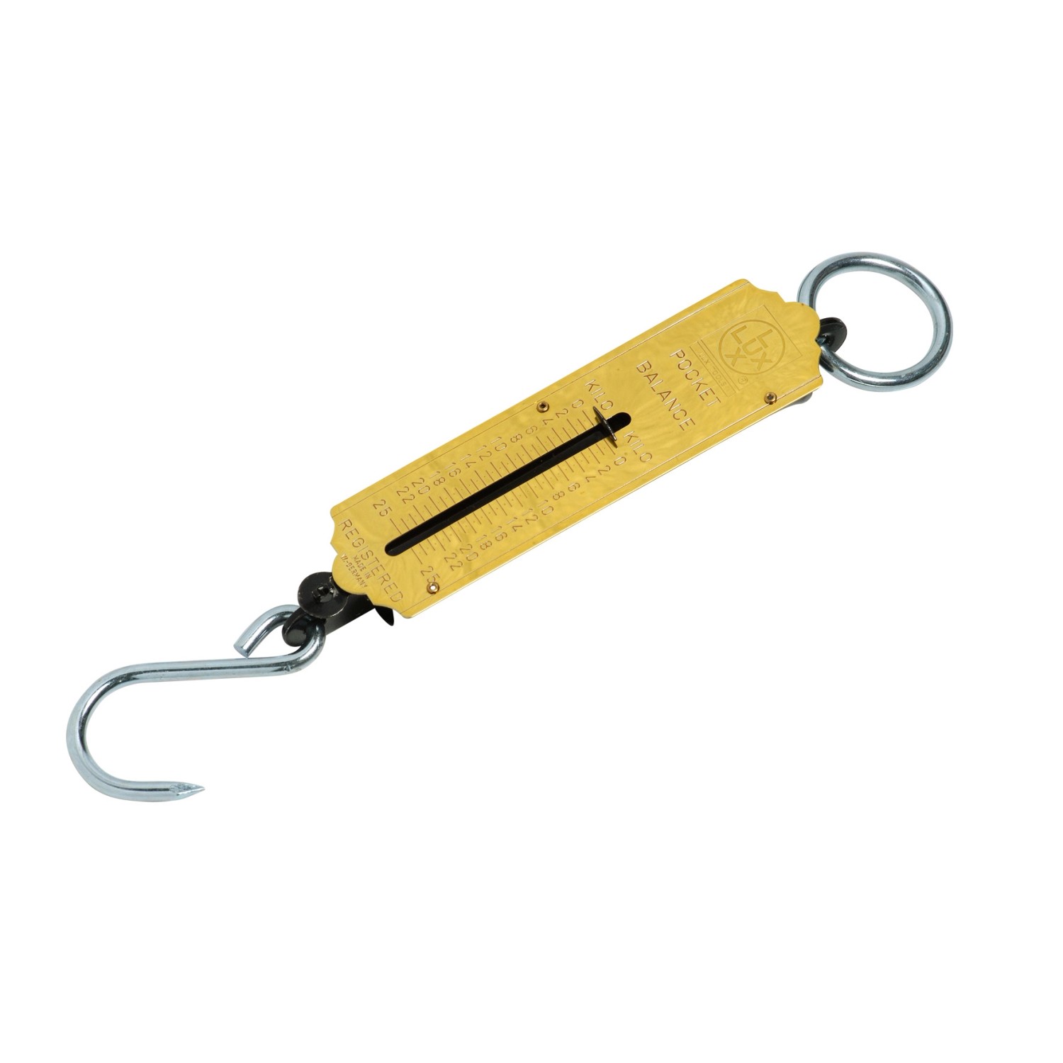 LUX-TOOLS Kapesní pružinová váha (mincíř), max. 25 kg