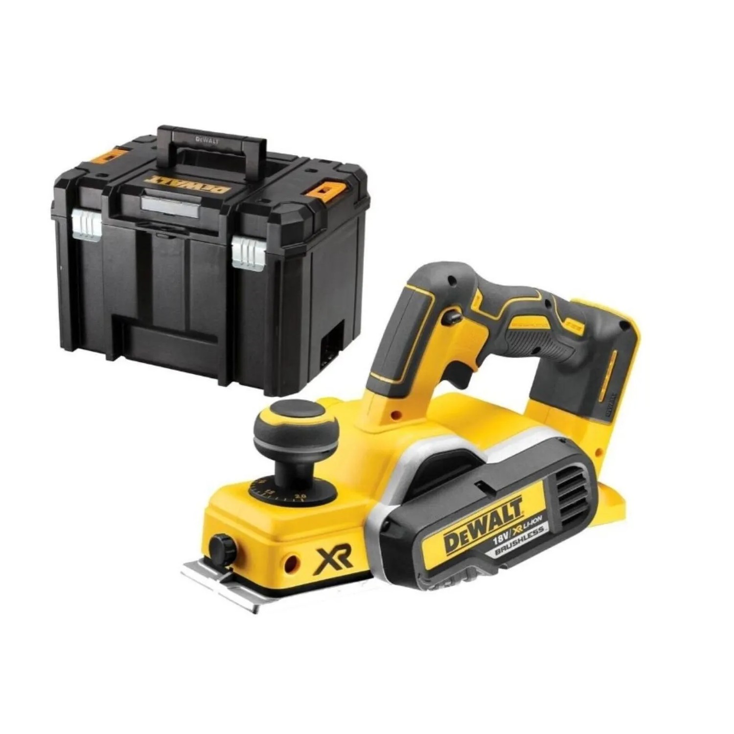DeWALT 18V Aku hoblík DCP580NT-XJ Solo + kufr