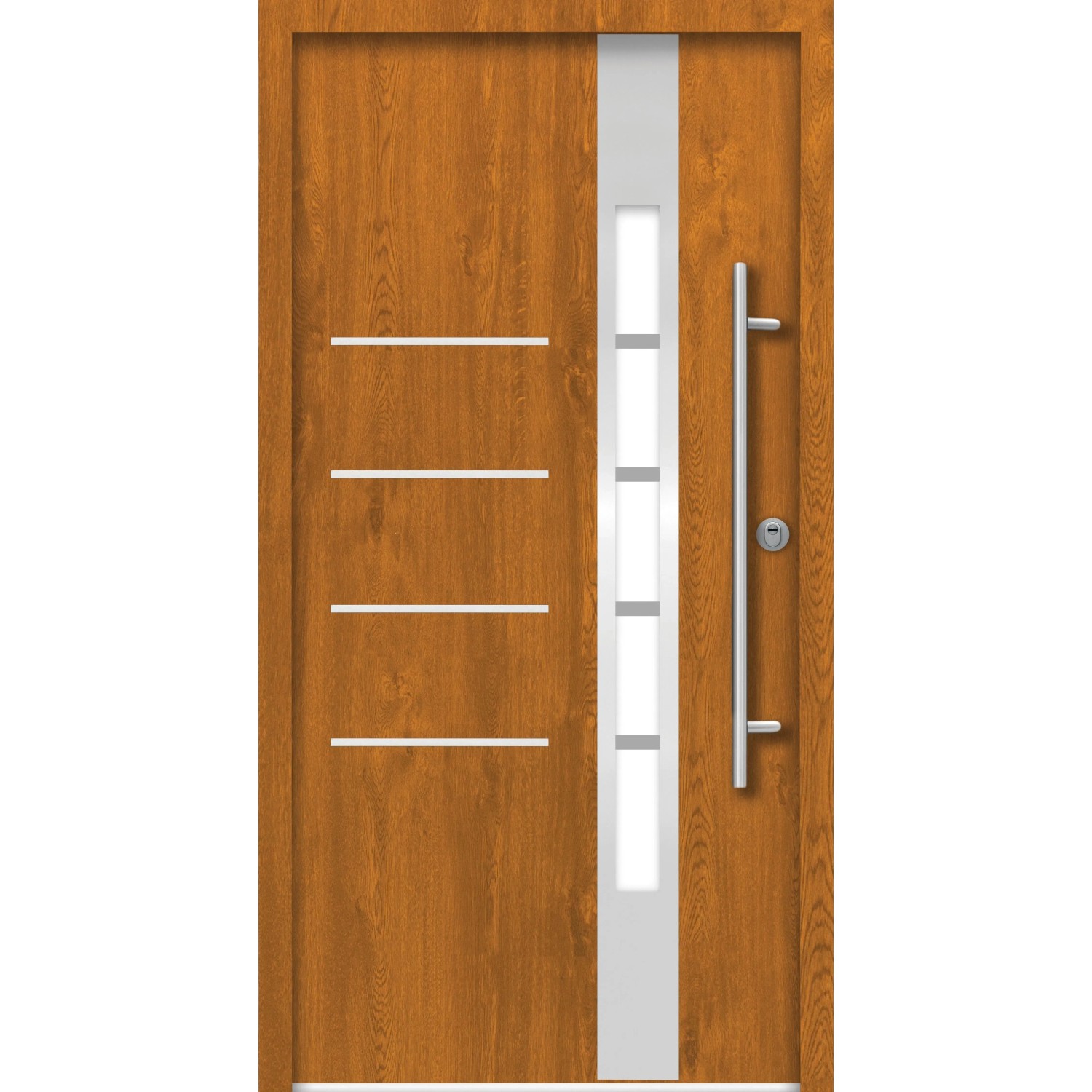 Splendoor Bezpečnostní dveře ThermoSpace Berlin, RC2, dub zlatý, 100 P