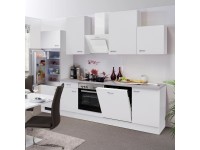 Flex-Well Kuchyně Wito 280 cm/typ 1 - lednice/trouba/varná deska/digestoř/myčka