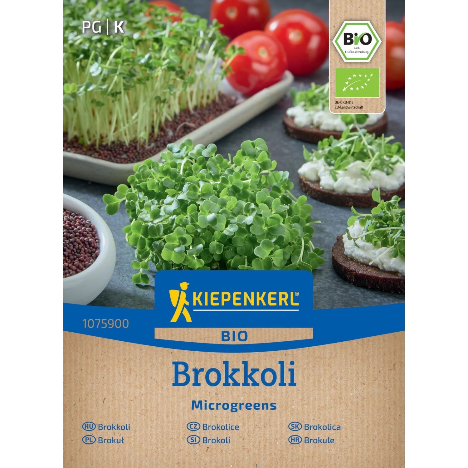 KIEPENKERL BIO Brokolice (Brassica rapa cymosa) ke klíčení 20 g