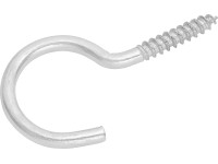 Šroubovací hák zahnutý pozinkovaný pr. 3 x 40 mm, 8 ks