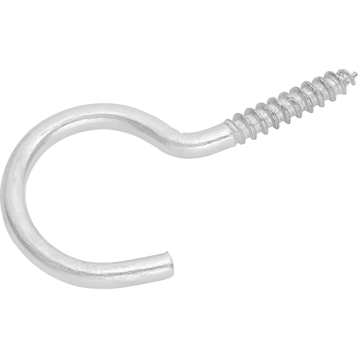 Šroubovací hák zahnutý pozinkovaný pr. 3 x 40 mm, 8 ks