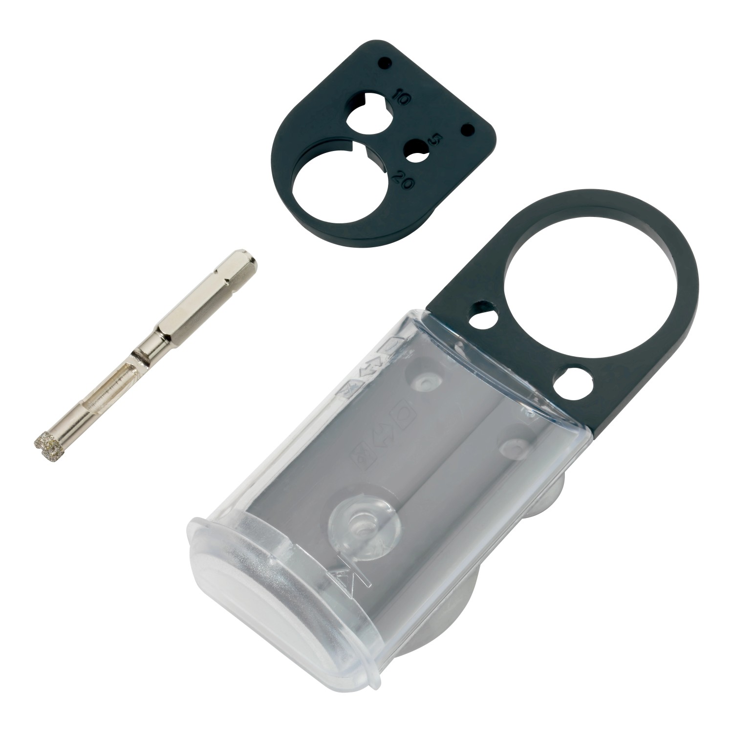 LUX Diamantový vrták 6 mm s vedením