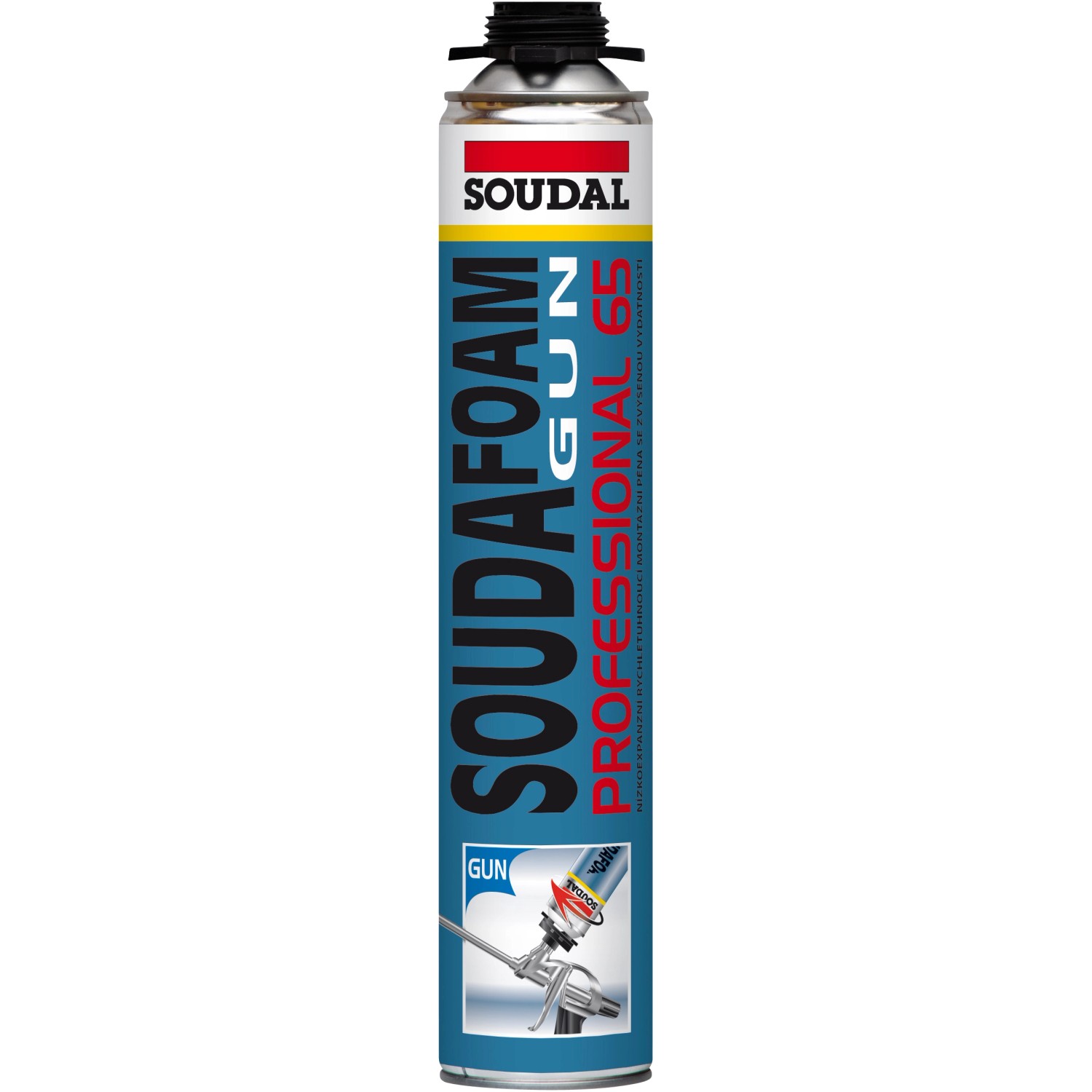 Soudal Montážní pěna Soudafoam Gun 750 ml