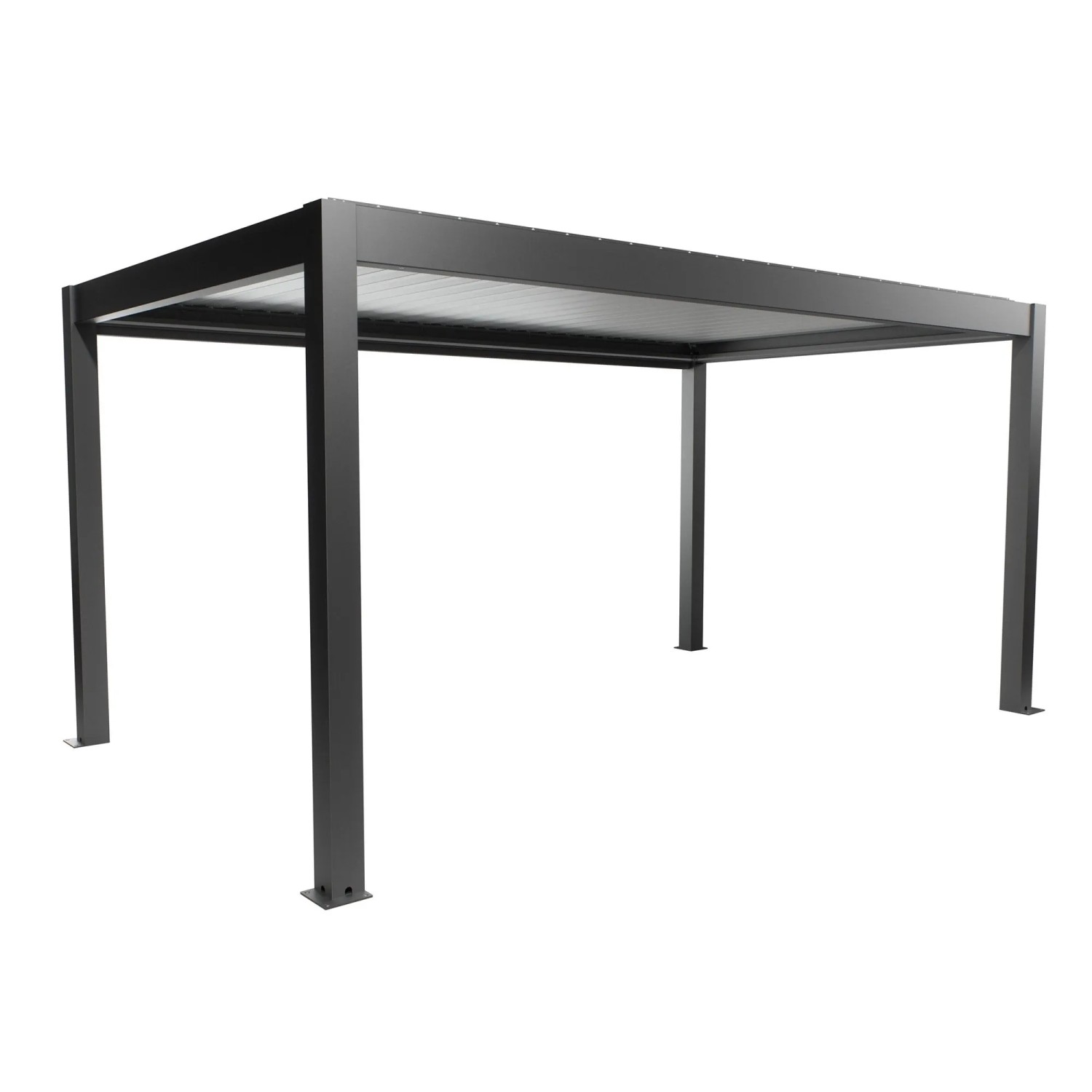 Biohort Pergola 5 x 3 tmavě šedá/stříbrná 515,5 x 312 cm