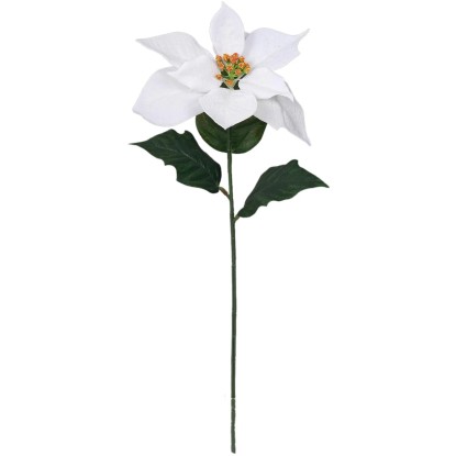 Dekorativní vánoční hvězda bílá 61 cm