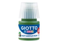 GIOTTO Akrylová barva Decor Acrylic MATT lesní zelená, 25 ml