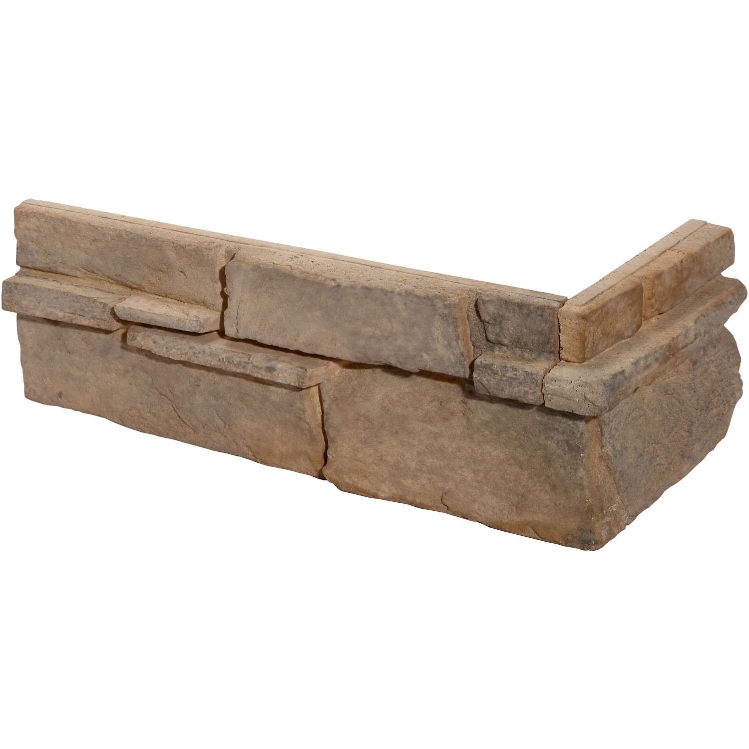 Stegu Betonový rohový obklad Grenada, rezavý, 0,58 m = 0,28 m2