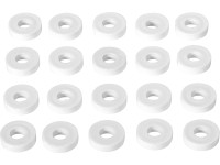 Distanční pouzdro 20 mm x 8,4 mm x 5 mm bílé, 20 ks