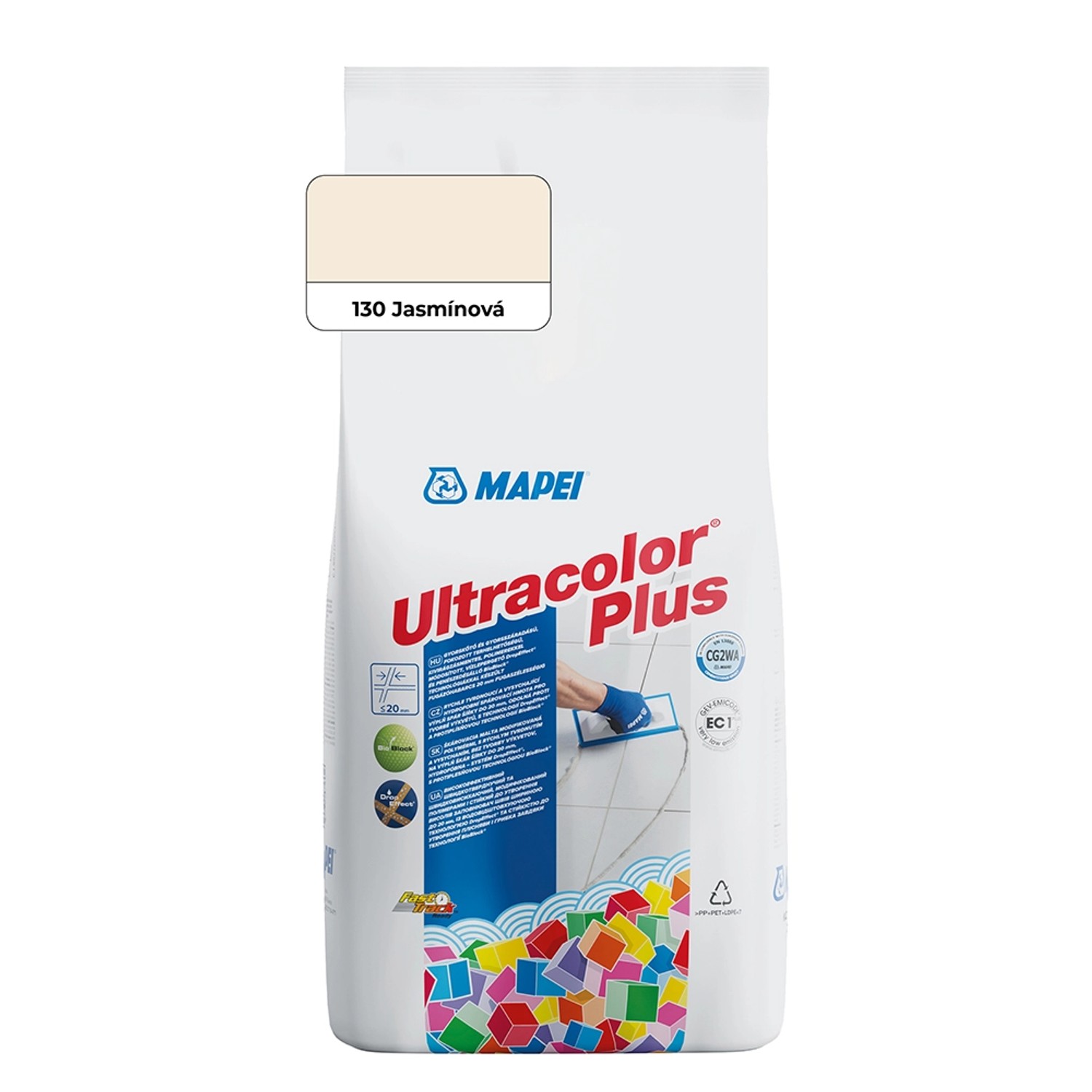 Mapei Spárovací hmota Ultracolor Plus 2 kg, 130 jasmínová