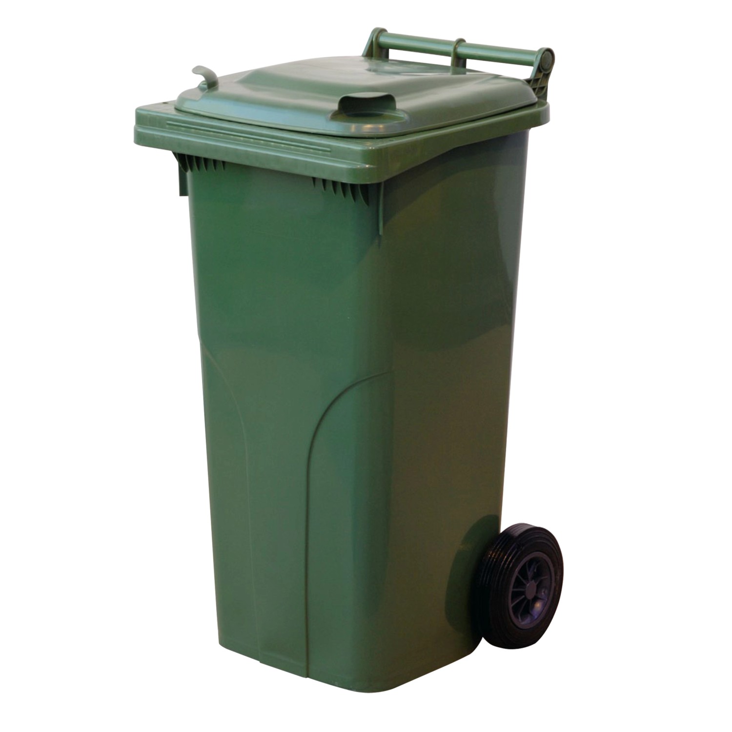 Popelnice plastová 120 l, zelená