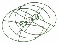 OBI Přídržný kruh na trvalky, 3 ks