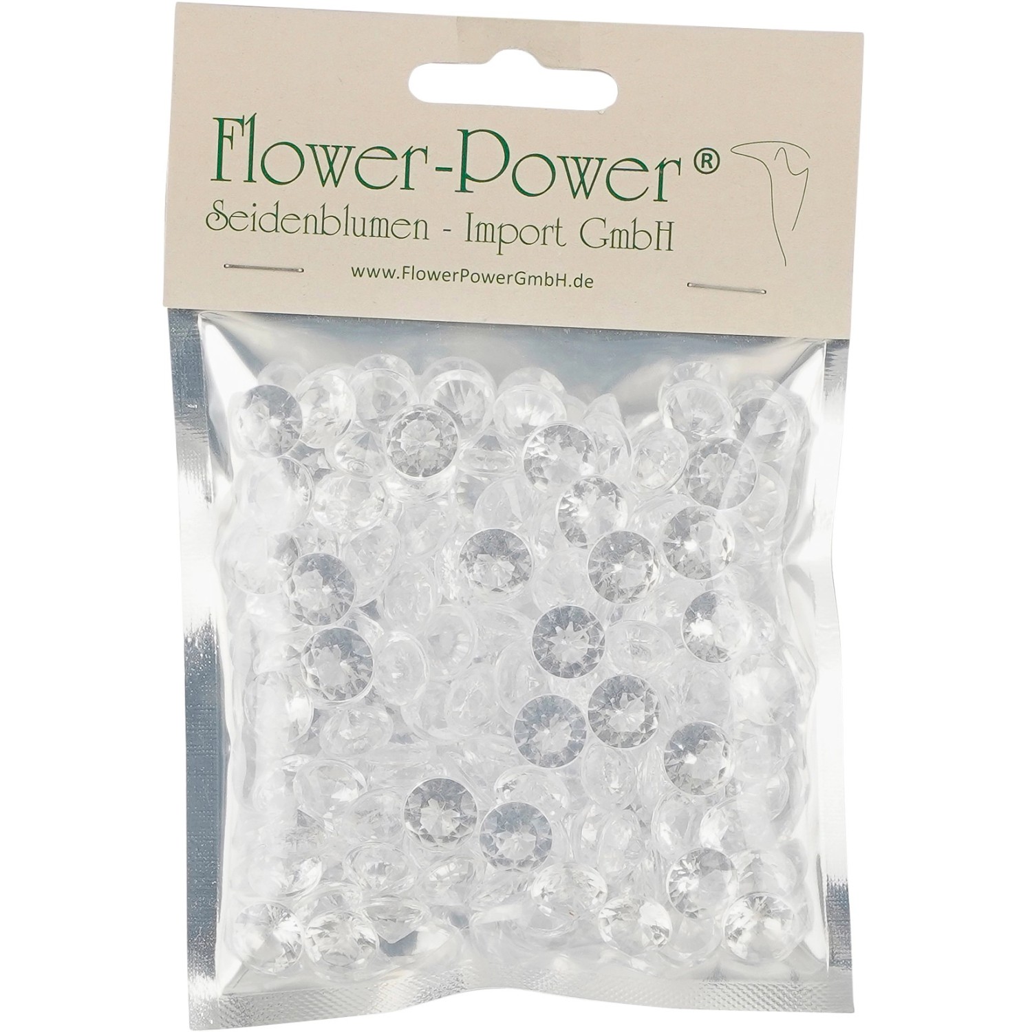 Mica Decorations Dekorativní diamanty, transparentní, 100 ml